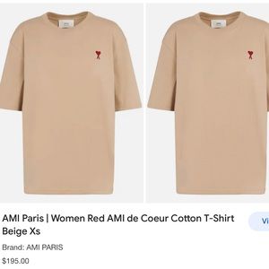 Ami Tan box type tshirt